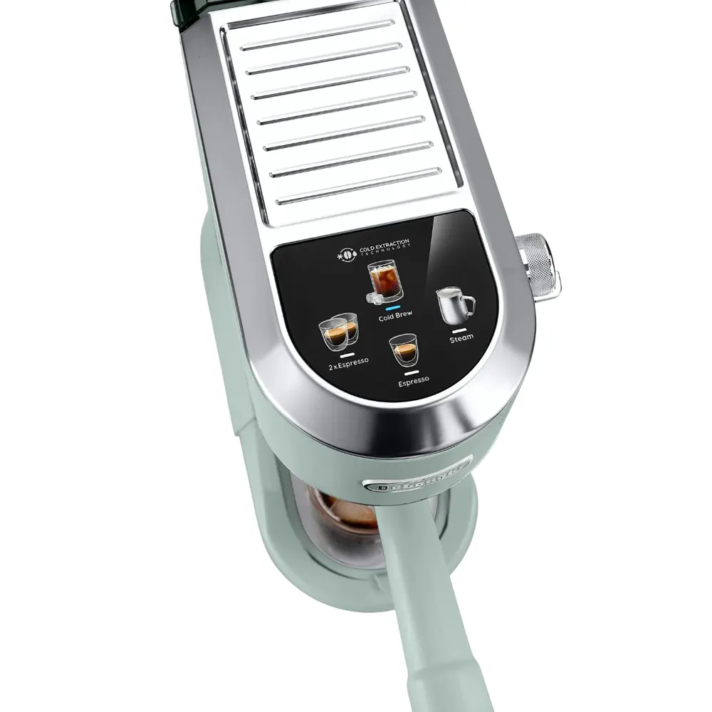 DeLonghi ‎EC890.GR Dedica Duo, 1450W, 1.1L, Coffee Machine, Green