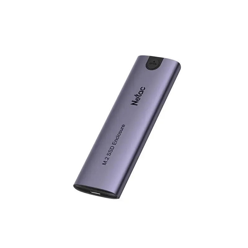 WH51,NETAC,USB Adapter,M.2 NVMe/SATA SSD Case,USB3.1 Gen2 10Gb/s M-Key NVMe & SATA, C to C and C to A cable.