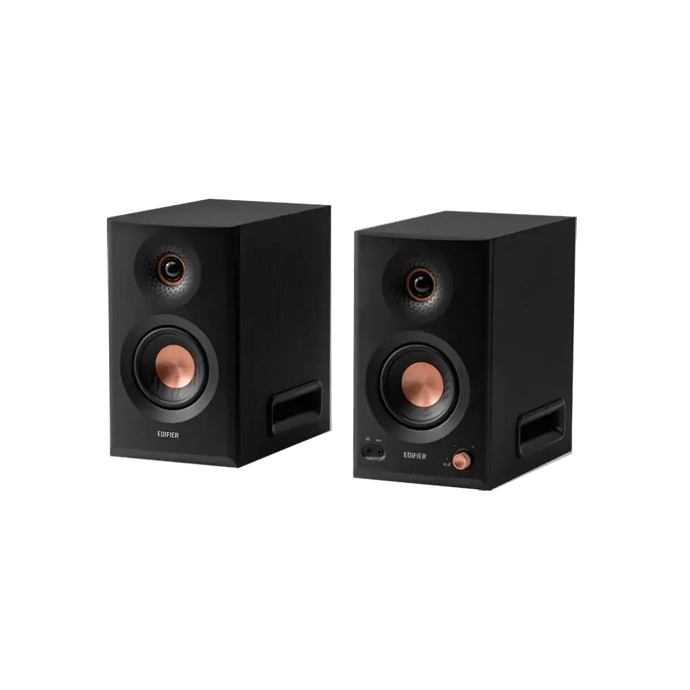 დინამიკი Edifier MR5, 110W, XLR, 6.35 mm TRS, RCA, AUX, Tri-amped Powered Studio Monitor Speakers, Black