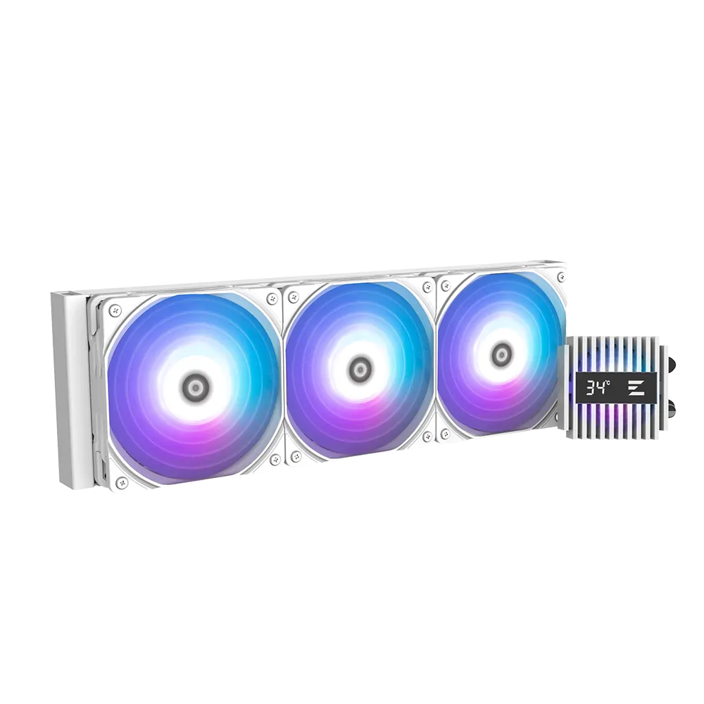 ქულერი Zalman LCS Alpha 2 A36 ARGB, LGA1700, 1200, 115x, AM5, AM4, TDP 360W, white