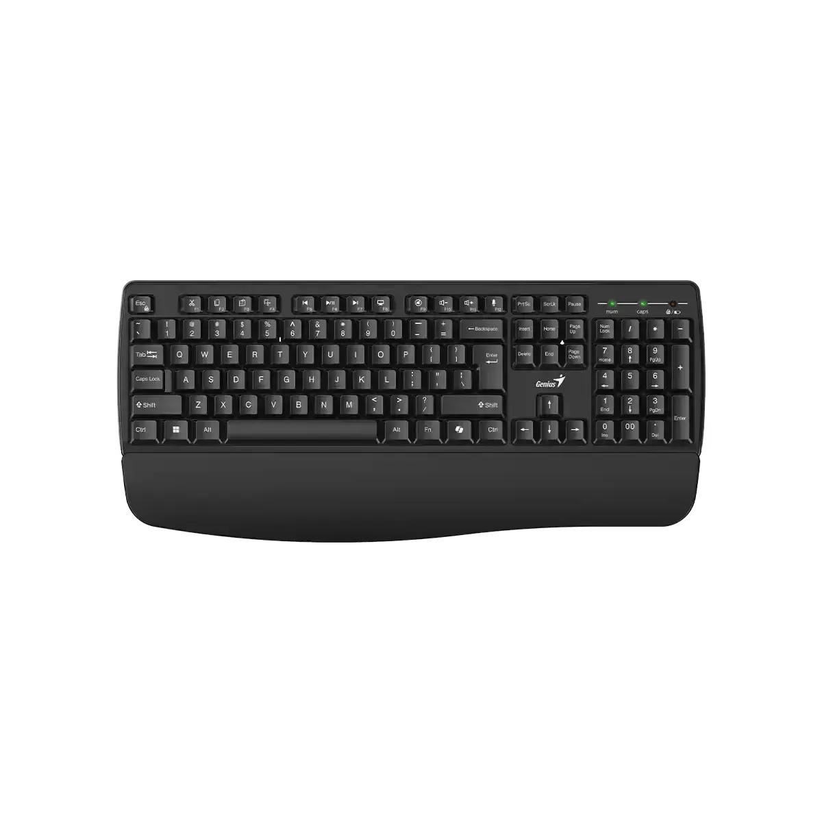 კლავიატურა Genius, KB-7123, Keyboard, AI Copilot, Black