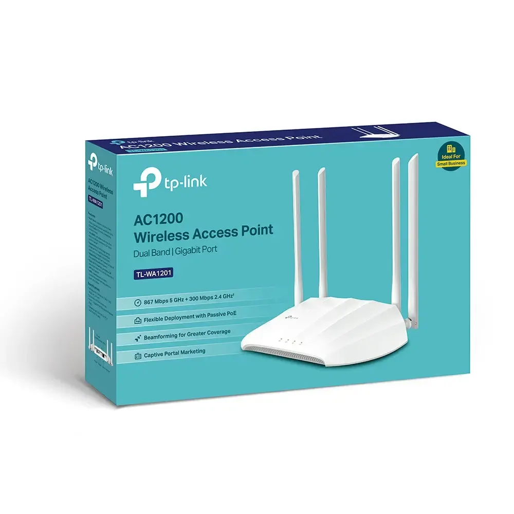 TP-Link, TL-WA1201, AC1200 Wireless Gigabit Access Point