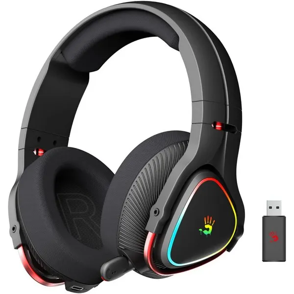 ყურსასმენი Bloody MR710 Wireless/Bluetooth On-Ear Black