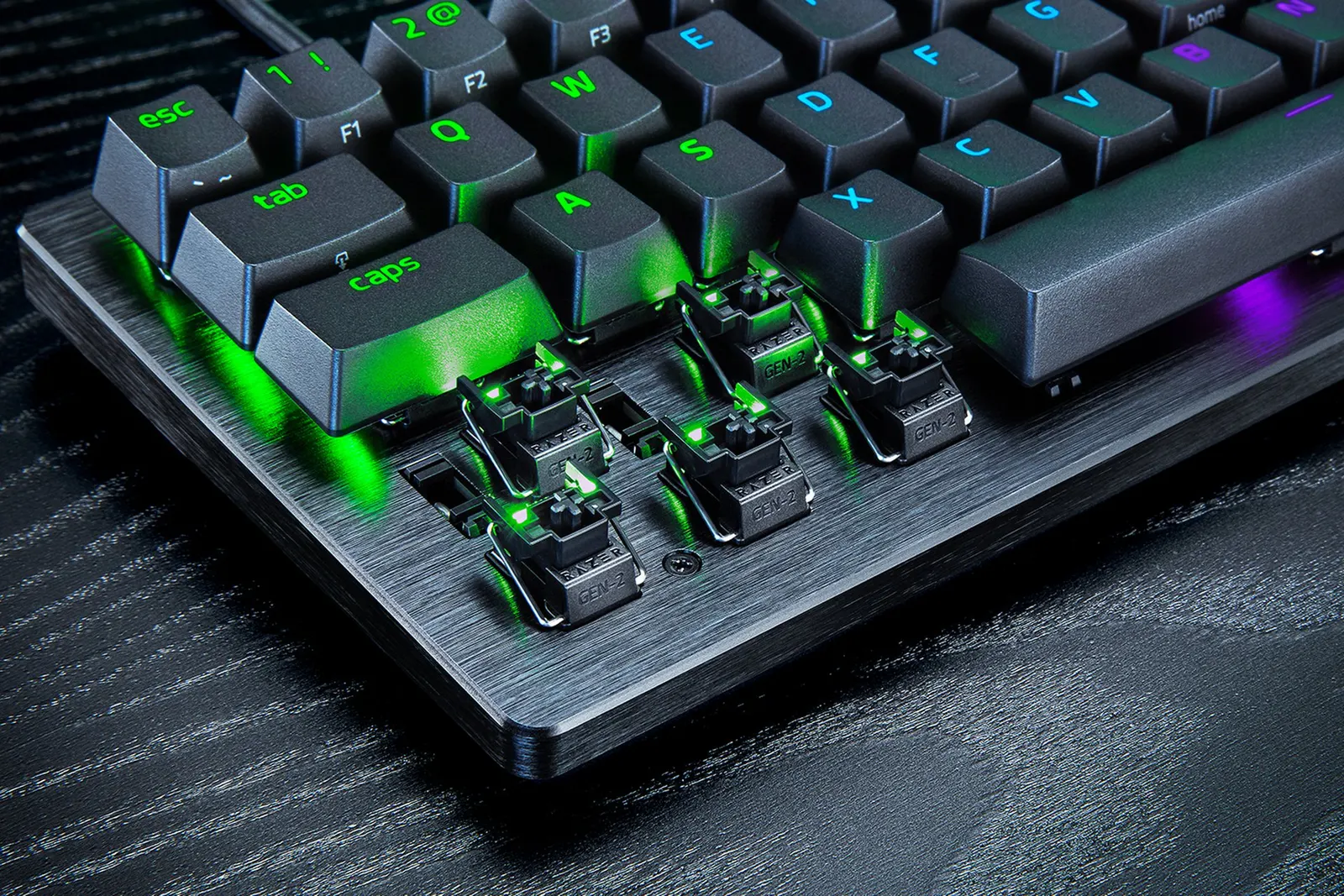 კლავიატურა Razer Keyboard Huntsman V3 Pro Mini RGB 61key Analog Optical Switches USB-A EN, black