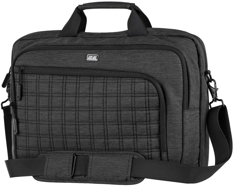 2E Laptop Bag 16", CrossSquares, Black