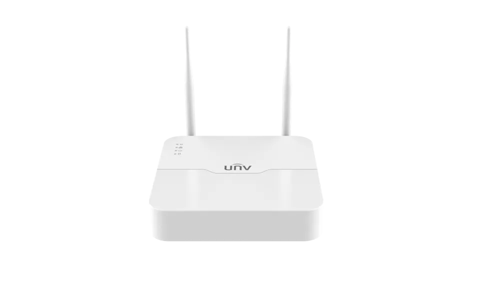 8 არხიანი WiFi IP ვიდეო ჩამწერი NVR - 1 მყარი დისკი - Easy სერია, Uniview NVR301-08S4-LW