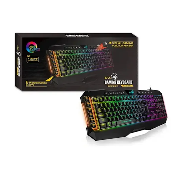 კლავიატურა Genius, Scorpion K11 Pro, Keyboard Black