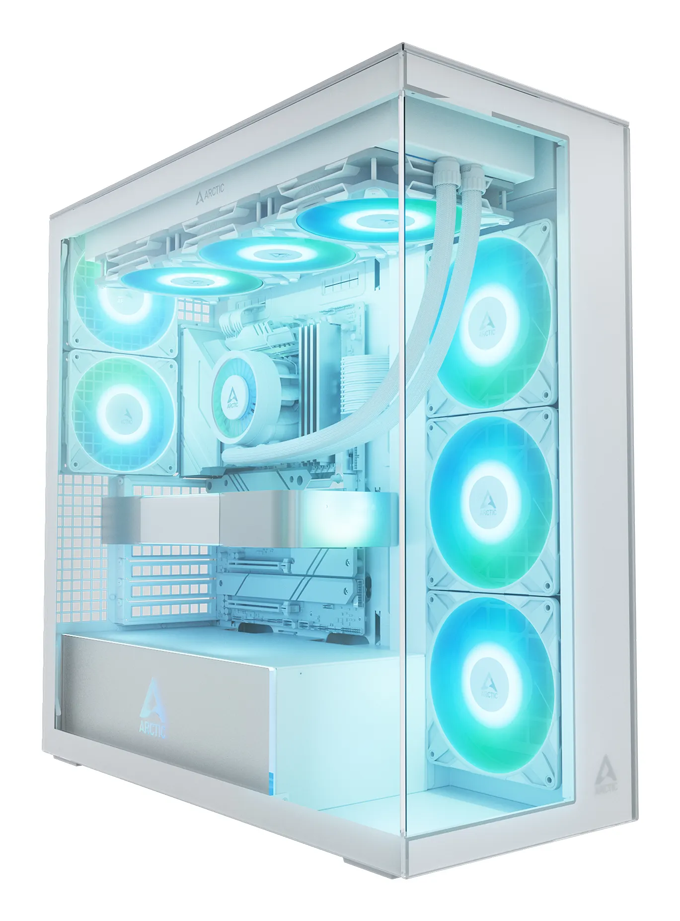 ქეისი Arctic Xtender E-ATX Full Tower White