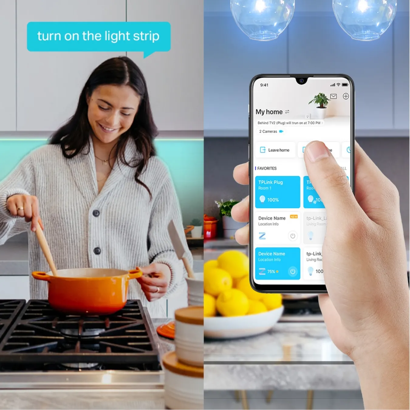 სმარტ ნათურა TP-Link Tapo L920-5 Smart Wi-Fi Light Strip