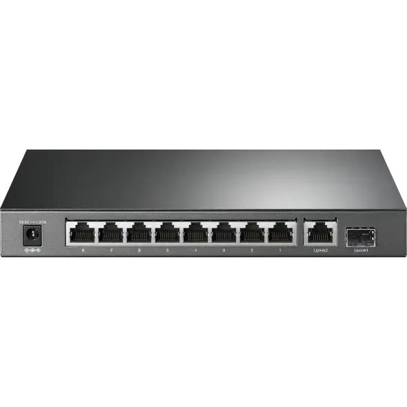 TP-Link, TL-SG1210P, TP-Link, 10-Port Gigabit Desktop Switch with 8-Port PoE+