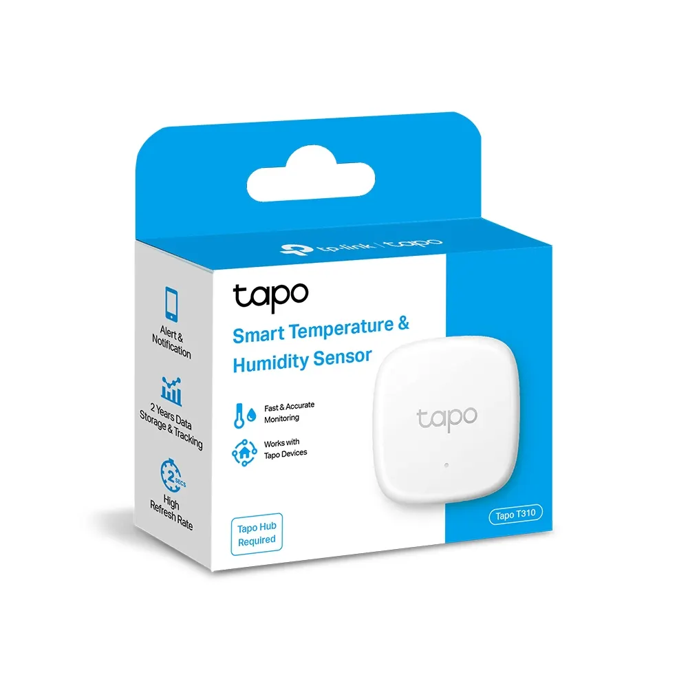 სენსორი TP-Link Tapo 310 Smart Temperature & Humidity Sensor