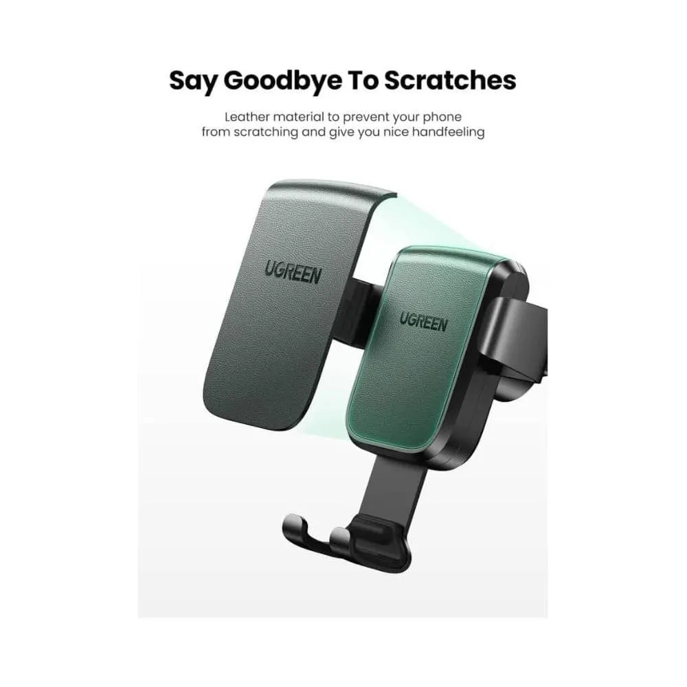 LP200, UGREEN, Holder, Gravity Phone Holder With Suction Cup, Black.