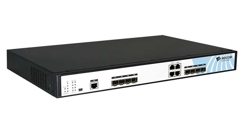 4 პორტიანი GEPON OLT - P3600-04, BDCOM