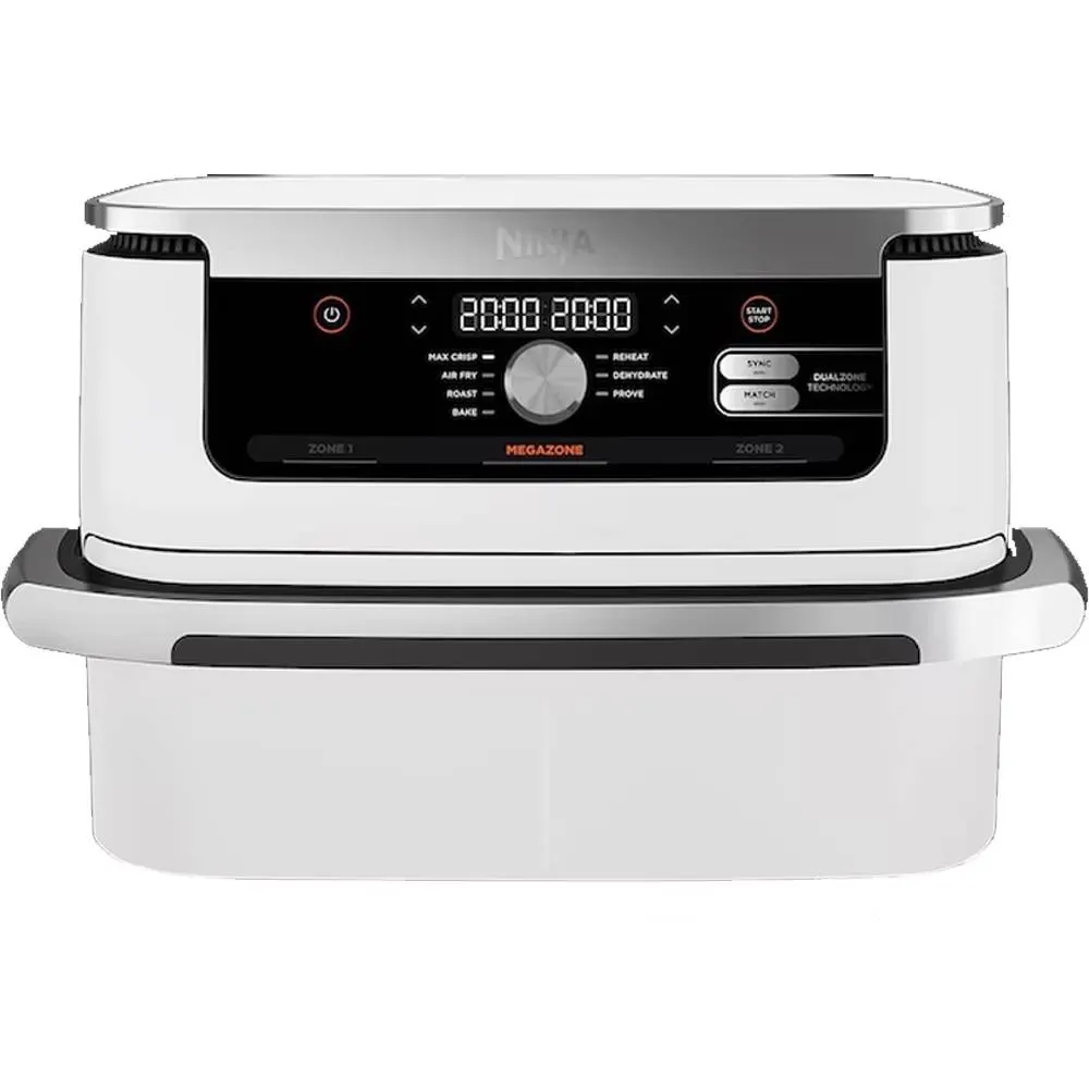 აეროგრილი Ninja AF500EUWH, 2470W, 10.4L, Air Fryer, White