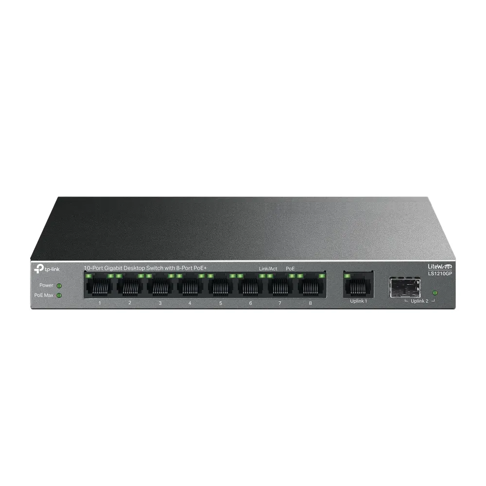 TP-link LS1210GP Switch Unmanaged PoE+