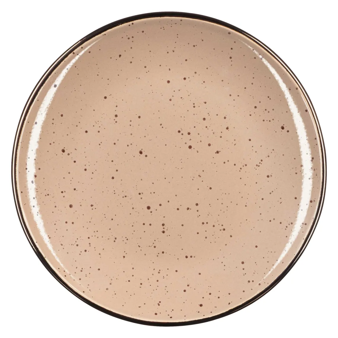 ARDESTO Dessert plate Emilia, 20cm, ceramic, brown