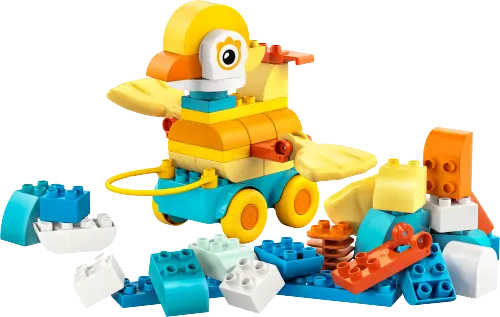 კონსტრუქტორი LEGO DUPLO Town 3in1 Animals on Wheels 10448
