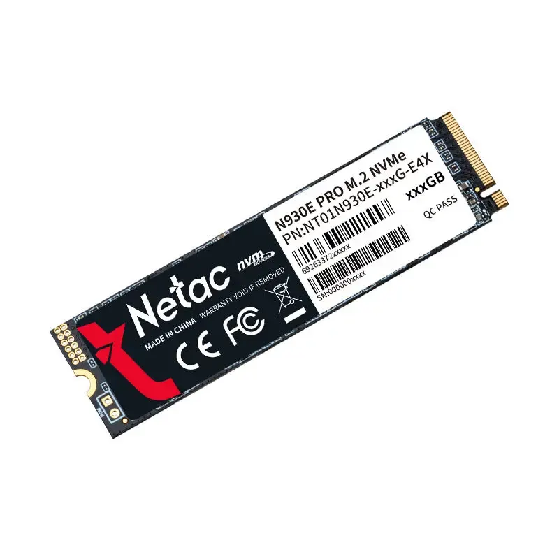 Netac, N930ES, NVMe SSD, 128GB , PCIe Gen 3 x4 M.2 2280.