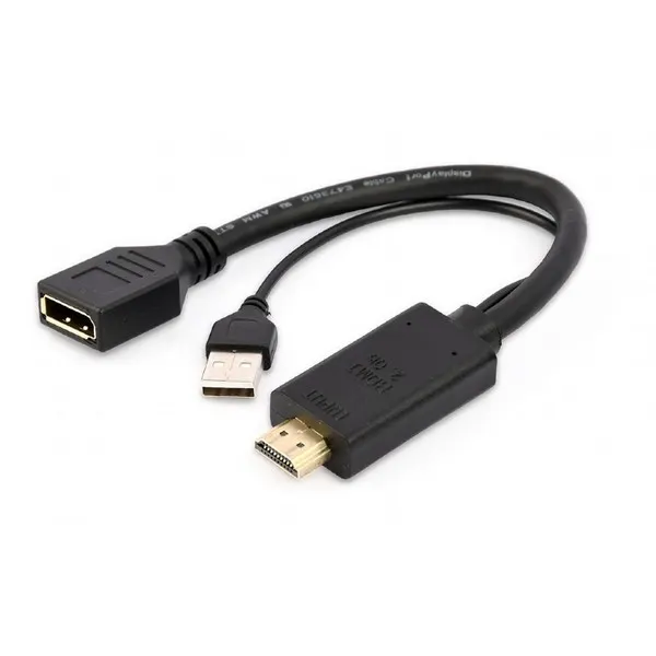 HDMI ადაპტერი Gembird HDMI to DisplayPort Adapter