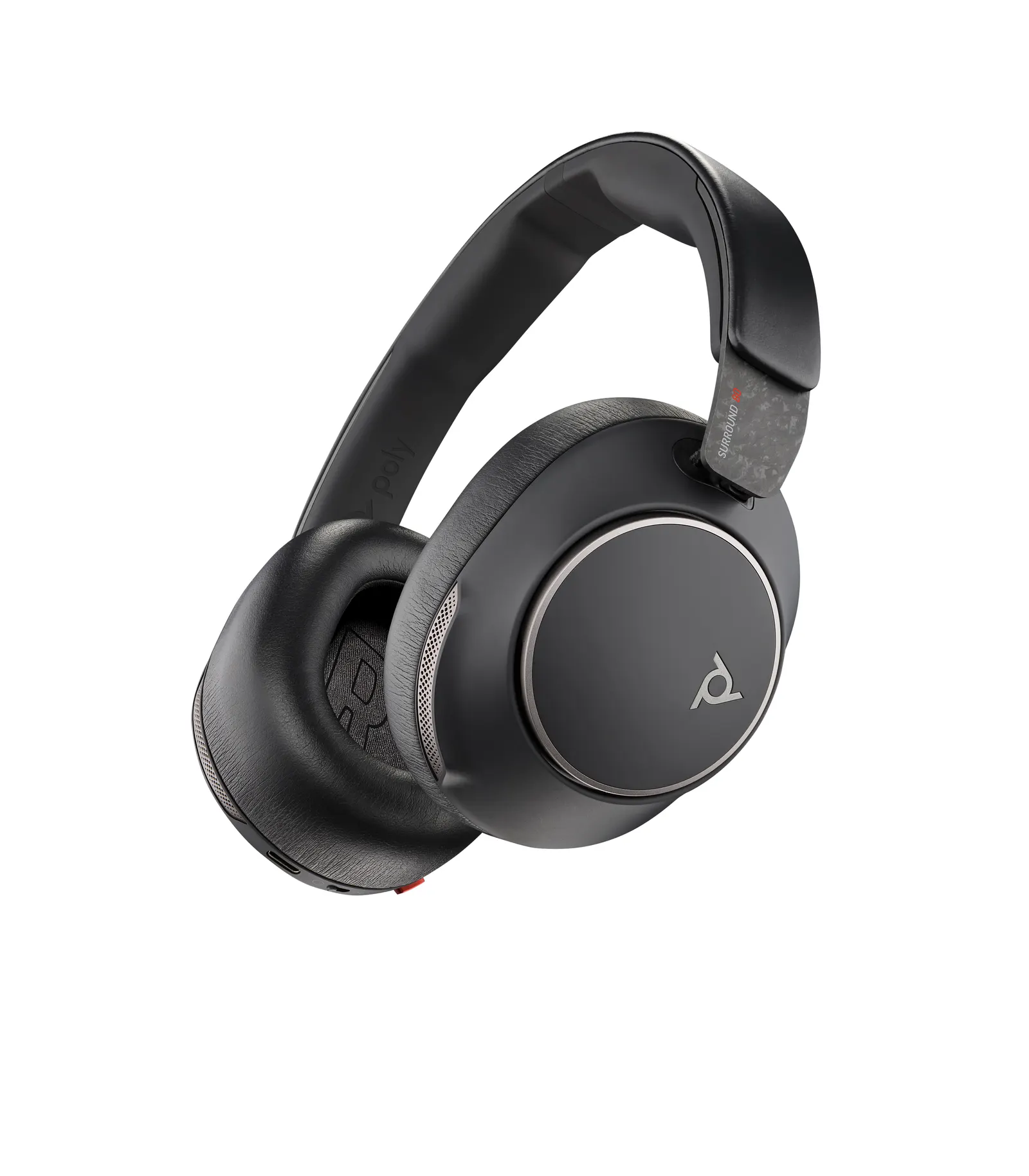 ყურსასმენი Poly Voyager Surround 80 UC Bluetooth On-ear Black