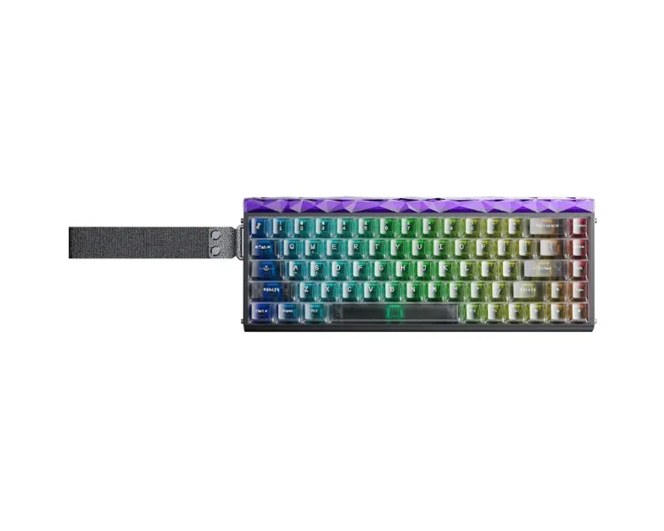 კლავიატურა AULA HERO68 RGB Gaming Keyboard Black Translucent Keycaps (Jade King Magnetic Switch)