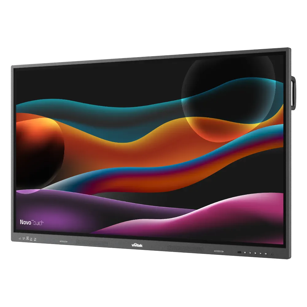 Interactive display, smart display Vivitek EK757i NovoTouch, 75", RAM 16GB, 128GB, Android 14, Smart Board, Grey