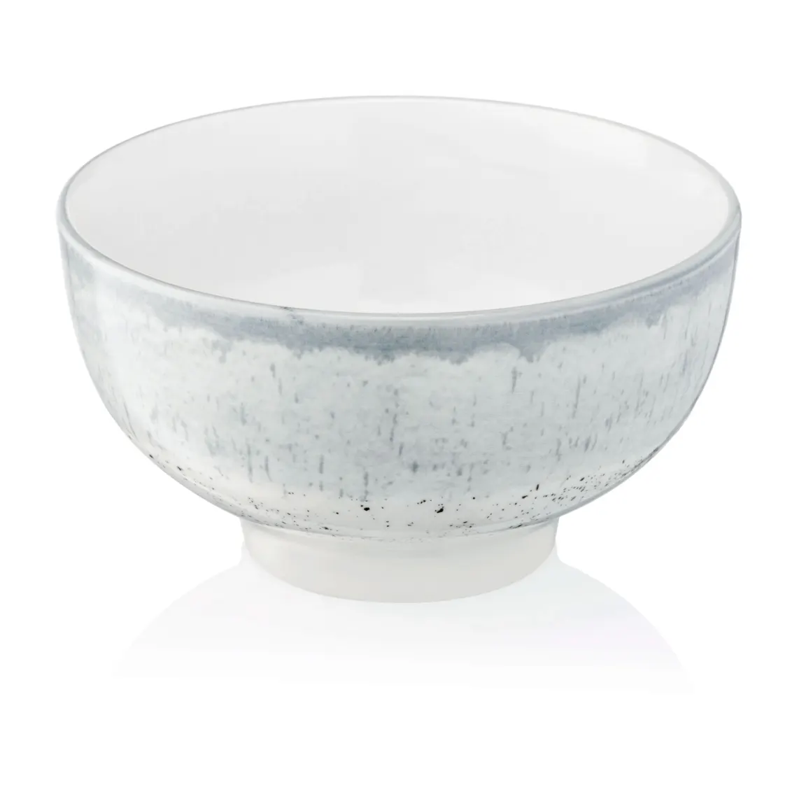 ჯამი Ardesto Bowl Siena, 11.5cm, porcelain, white-gray