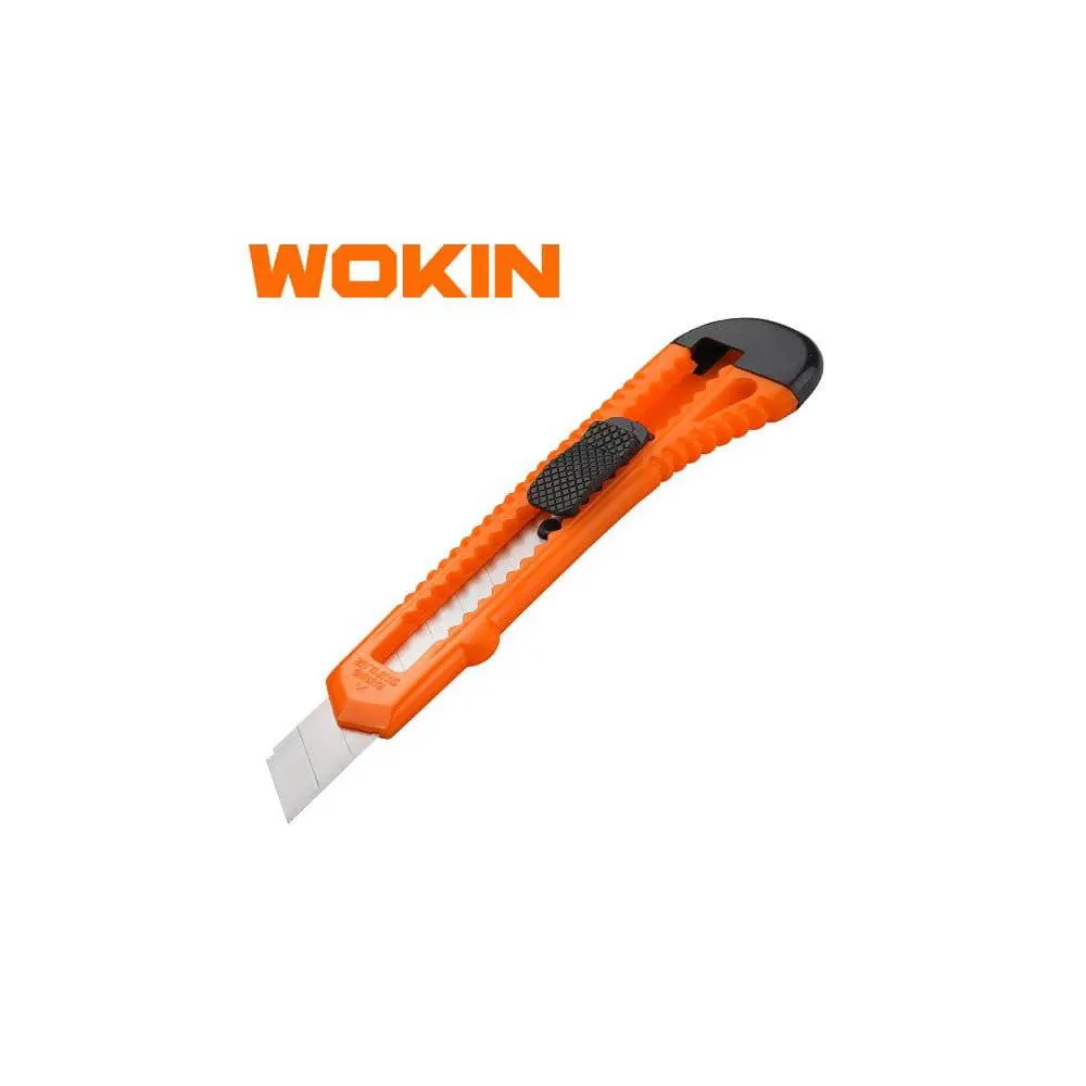 საკანცელარიო დანა Wokin 300018, 18mm, Snap-OFF Blade Knife, Orange