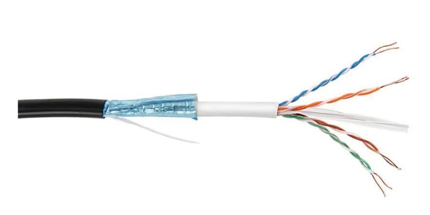 ქსელის კაბელი Cat. 6 U/UTP Outdoor Cable LSZH; OD 7.2 mm (500m)