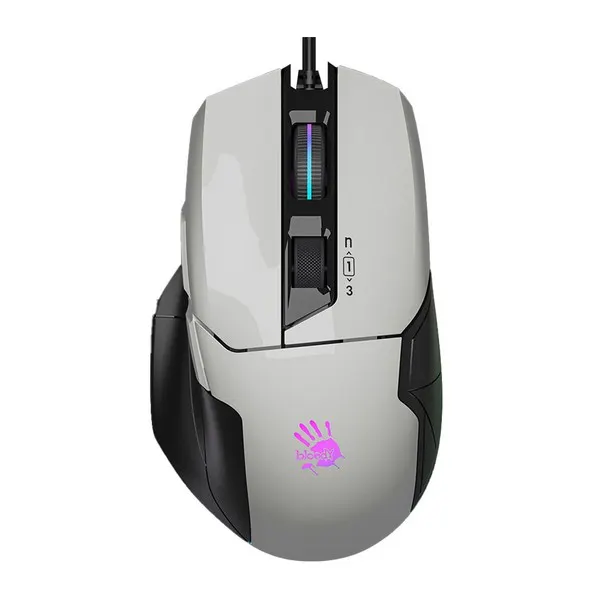 მაუსი Bloody W70 Max Wired White