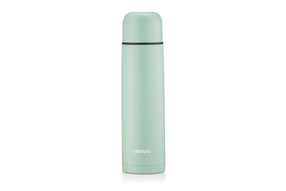 თერმოსი Ardesto Vacuum flask Bright City, 1000ml, stainless steel, green
