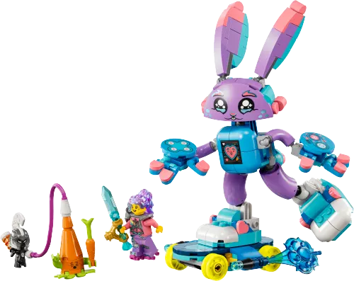 კონსტრუქტორი LEGO DREAMZzz Izzie and Bunchurro the Gaming Bunny 71490