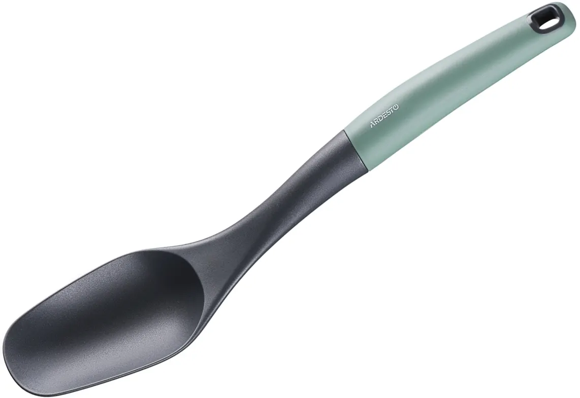კოვზი ARDESTO Spoon Gemini, gray/green, nylon, pp with soft touch