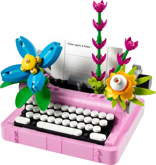 კონსტრუქტორი LEGO Creator Typewriter with Flowers 31169