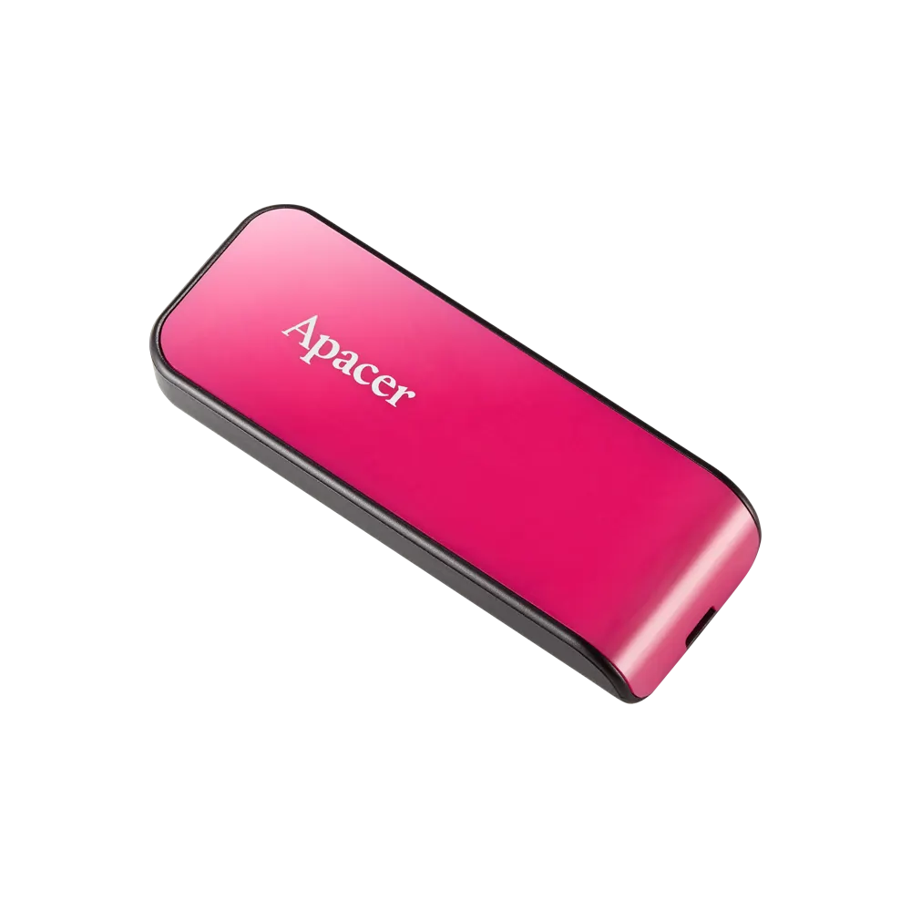 USB ფლეშ მეხსიერება Apacer, AH334, 64GB, USB 2.0, Pink