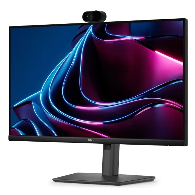 მონიტორი Dell Pro P 24 USB-C Hub Webcam Monitor - P2426HEV/23.8"/IPS/1920 x 1080 120 Hz/300 cd/m2/1500:1/HDMI,2xDP,3xUSB Type-A,1xUSB Type-B,2xUSB-C,RJ45/3Yr w