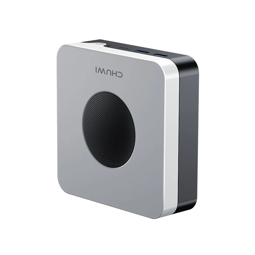 Mini PC Chuwi LarKBox X, i3-1220P, 8GB, 256GB SSD, Integrated, W11H, Black/White