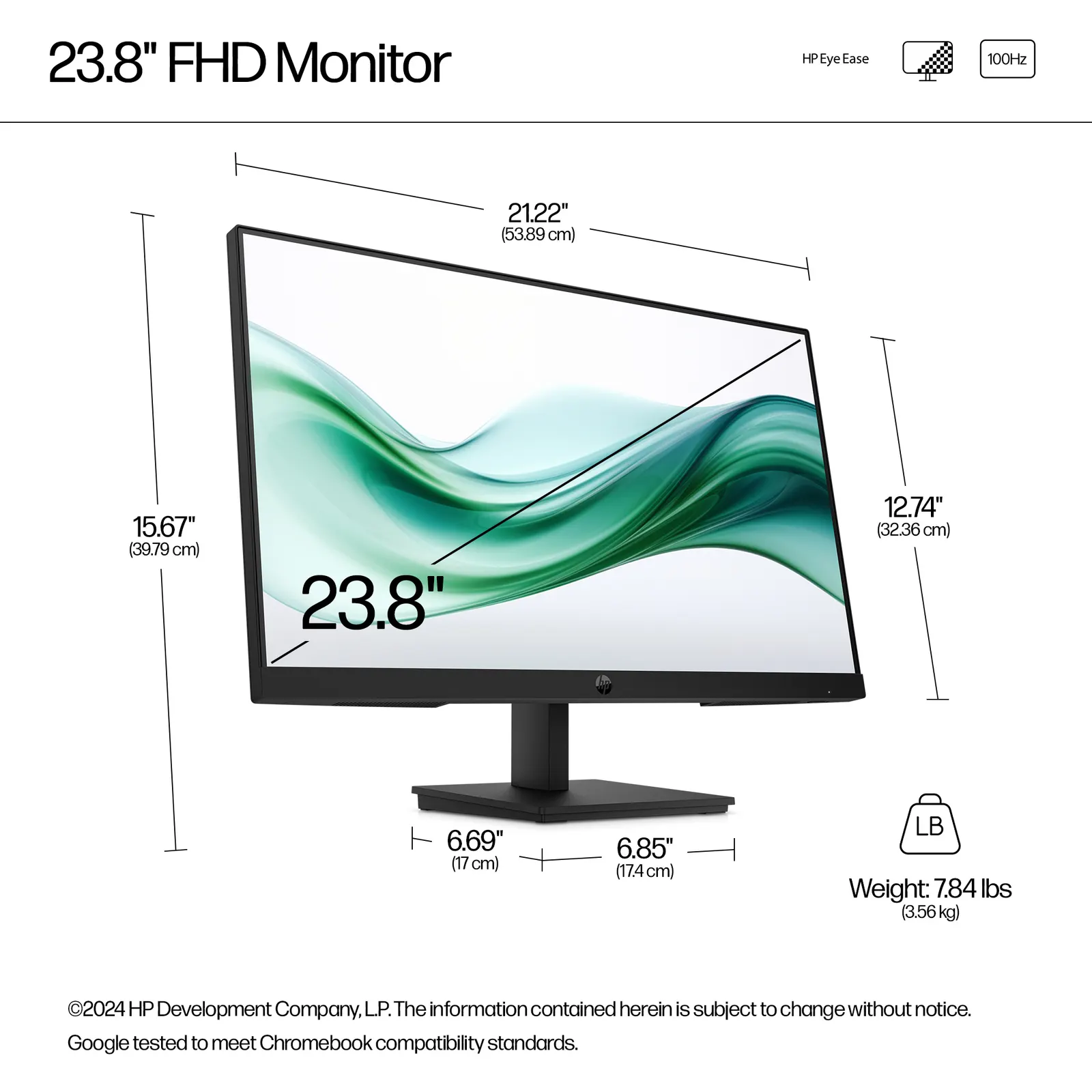 მონიტორი HP S3 Pro 324pv 23.8" VA Black