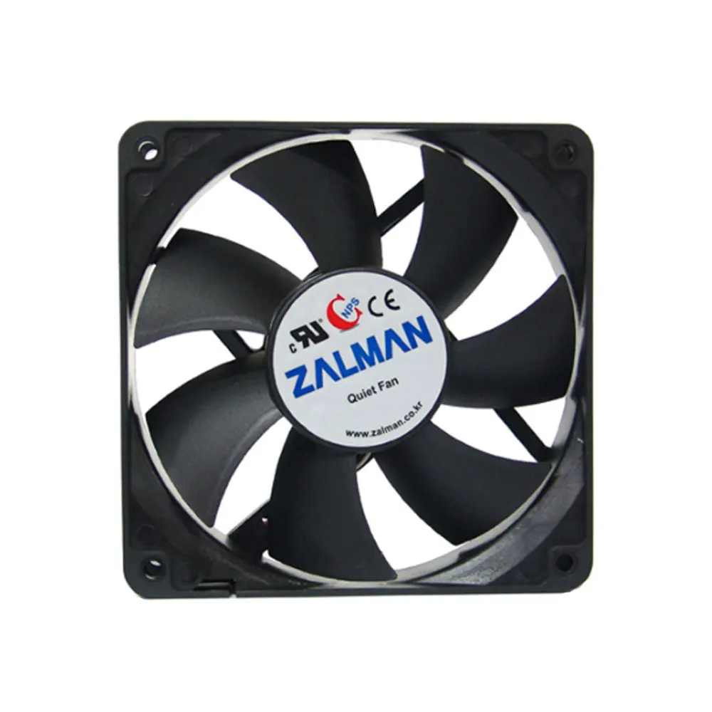 ZALMAN Case Fan ZM-F3(SF) 120MM, 1700RPM ± 15% - 2800RPM ± 10%, 3PIN, BLACK