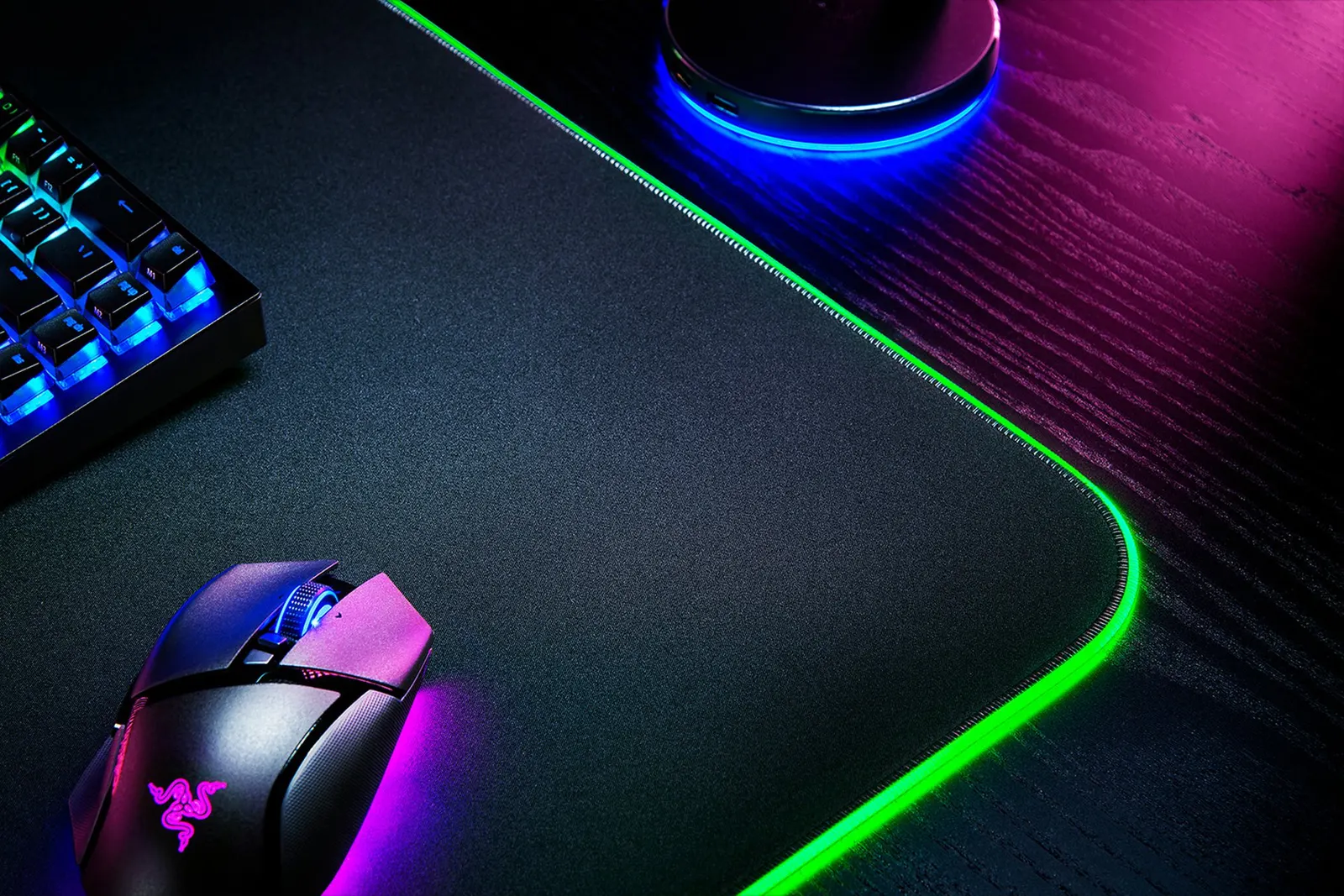 მაუს პადი Razer Mouse Pad Goliathus Chroma RGB 3XL (1200x550x4mm), black
