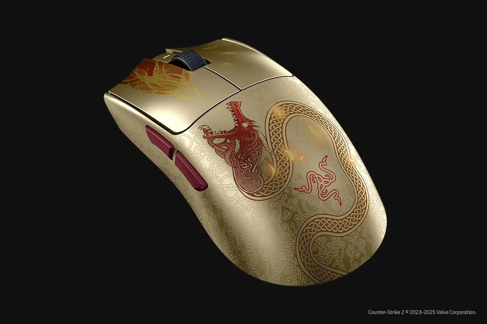 მაუსი Razer Mouse Viper V3 Pro, USB-A/WL, Counter-Strike 2 Ed