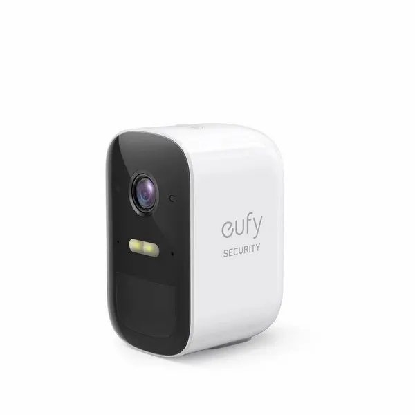 სმარტ კამერა Eufy 2C Add-On Camera White - 1920 x 1080, Wi-Fi, 135° Viewing Angle, IP67 Waterproof, 180 days Battery Life, Requires HomeBase (Not Included)