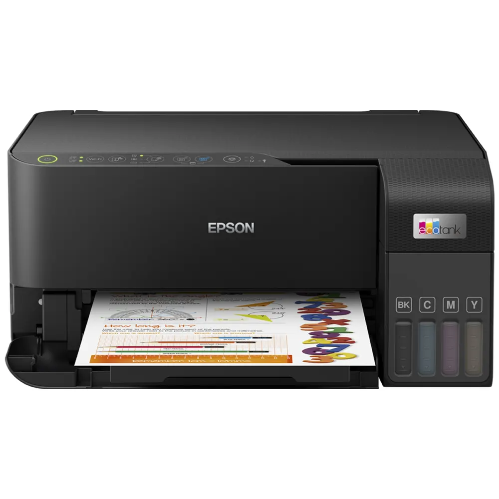 პრინტერი Epson C11CK59404 EcoTank L3550, MFP, A4, WiFi, USB, Black