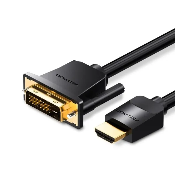 HDMI კაბელი VENTION HDMI to DVI Cable 1M