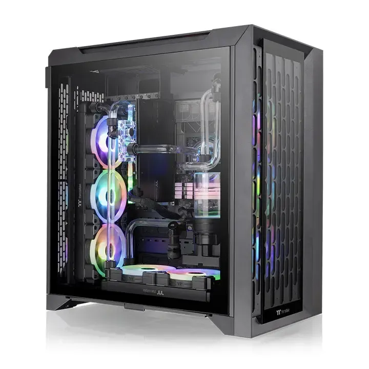 Thermaltake, CTE C700 TG ARGB Mid Tower Chassis Case Black