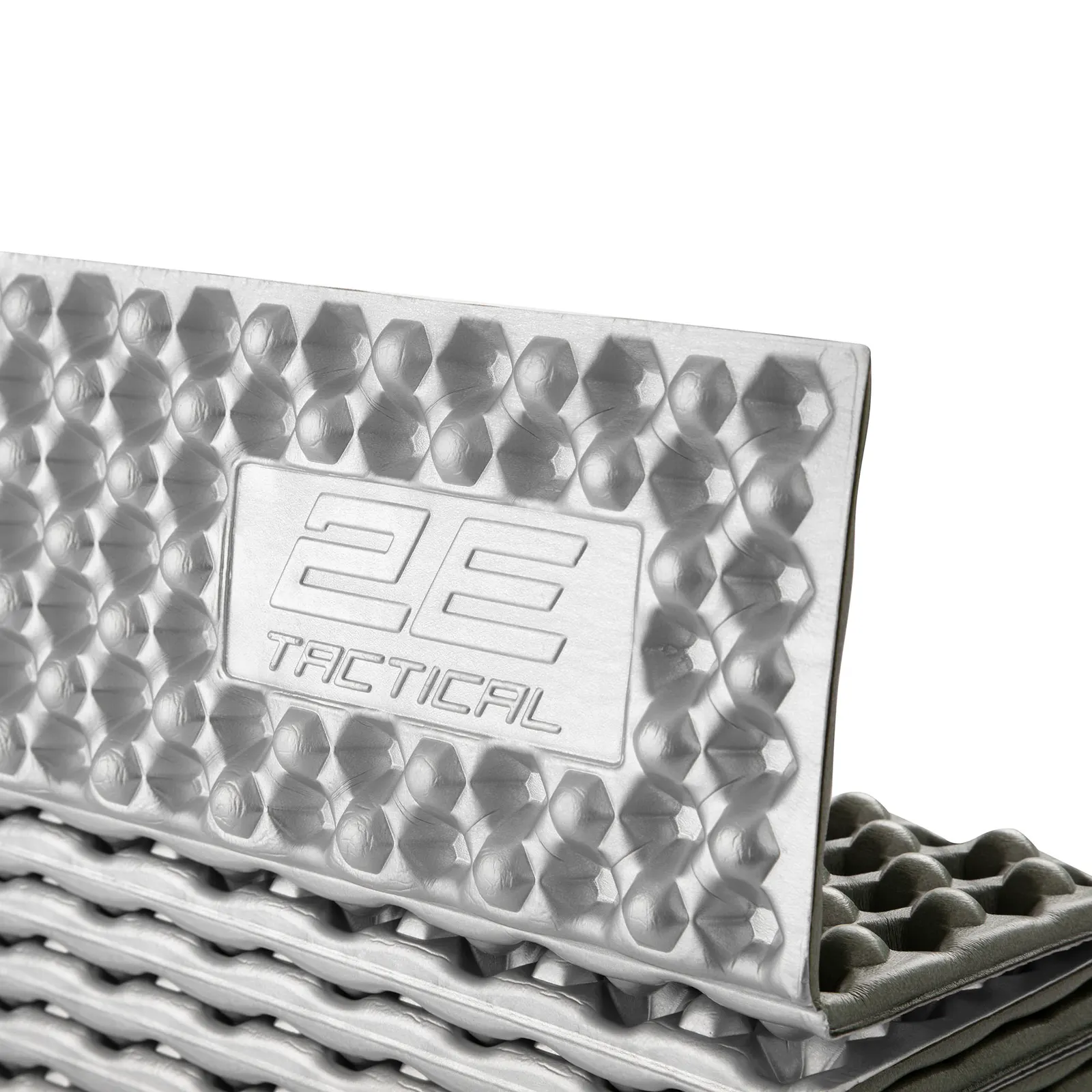 საკემპინგე აღჭურვილობა 2E Folding mat Base XT, foam, with heat-reflective coating, green