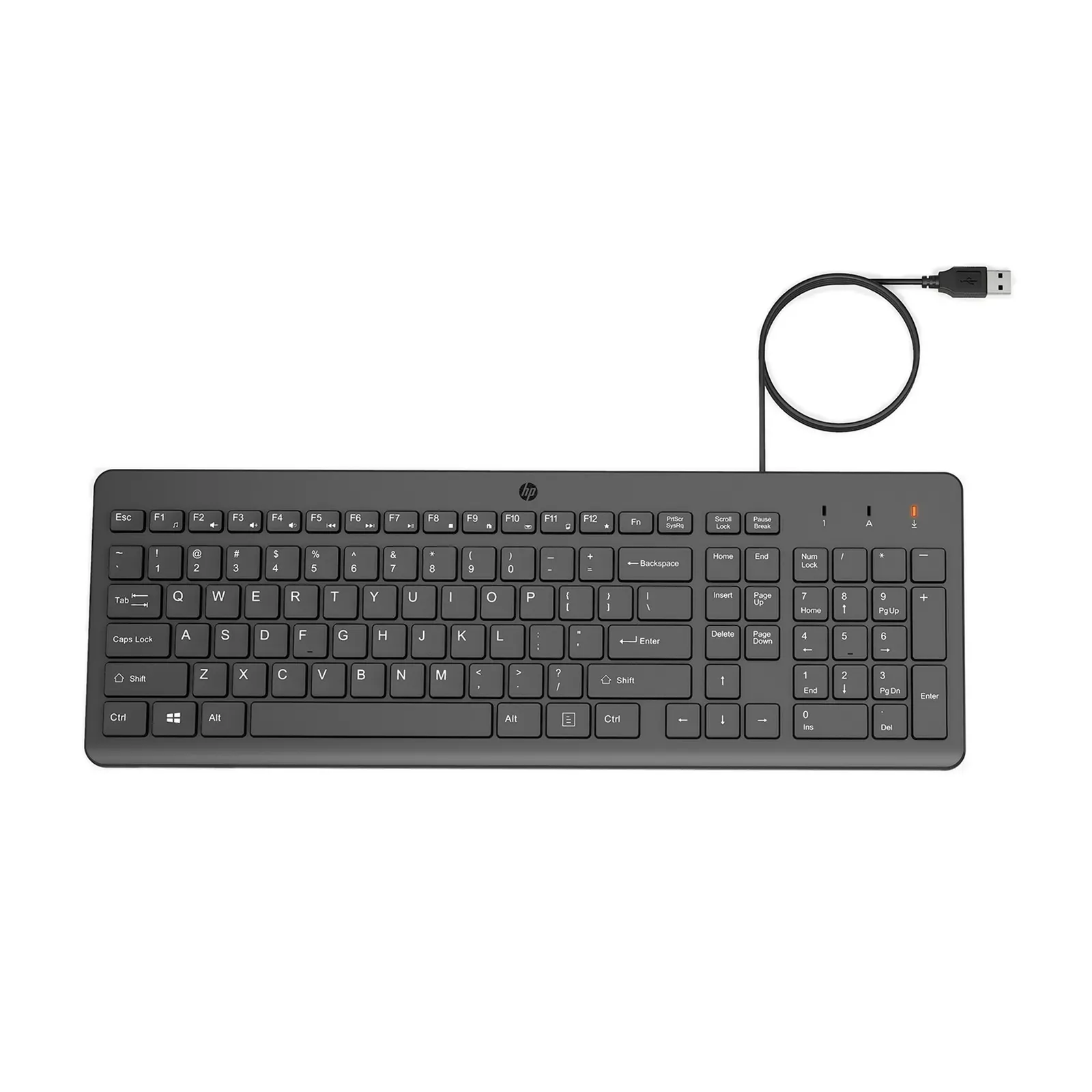 HP 150 USB-A Wired Keyboard RUSS