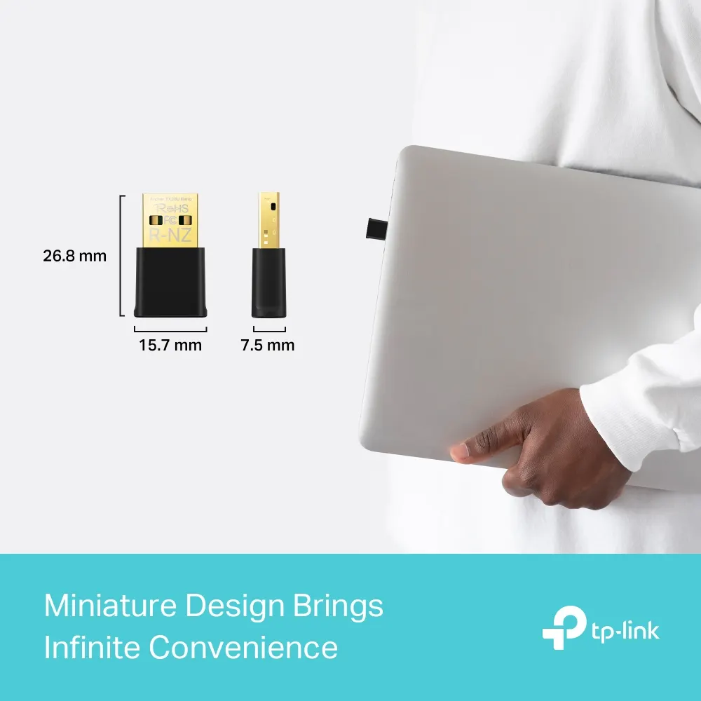 Wi-Fi ადაპტერი TP-Link Archer TX20U Nano