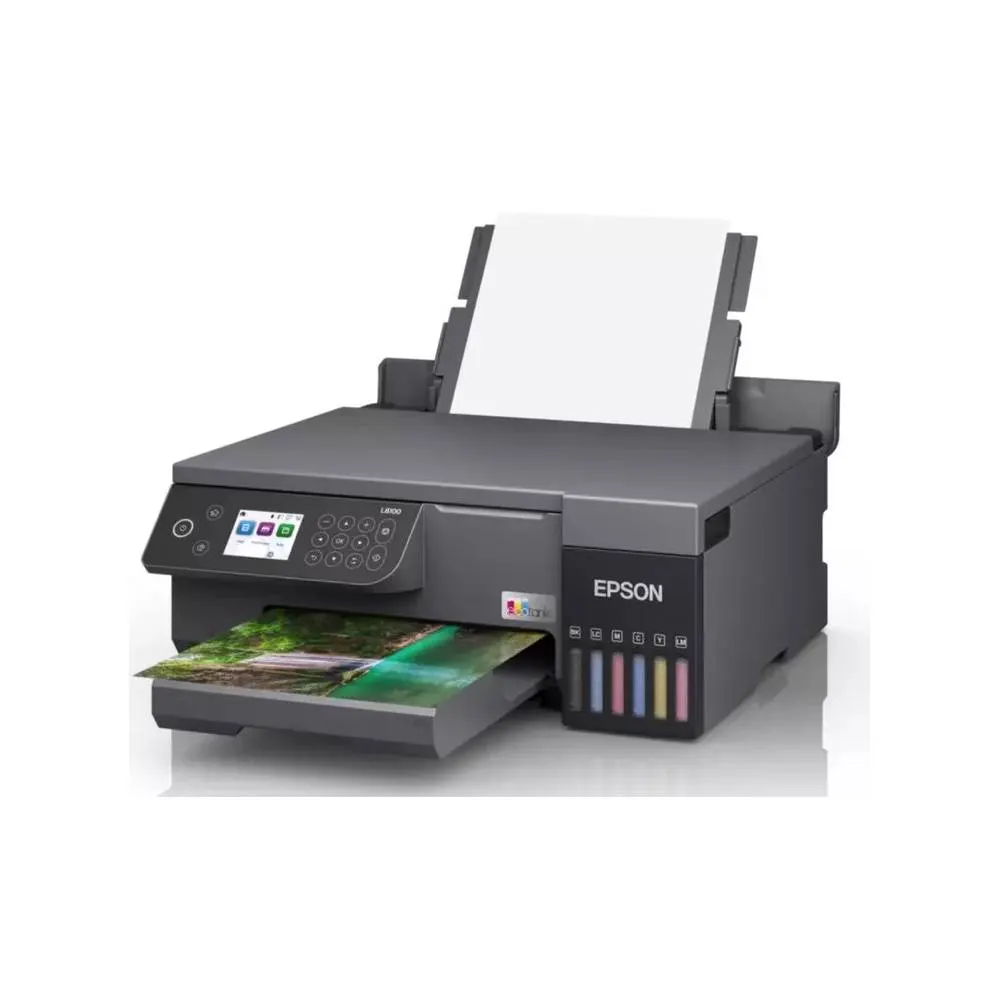 Photo printer Epson C11CK94401 EcoTank L8100, MFP, A4, Ethernet, Wifi, Black