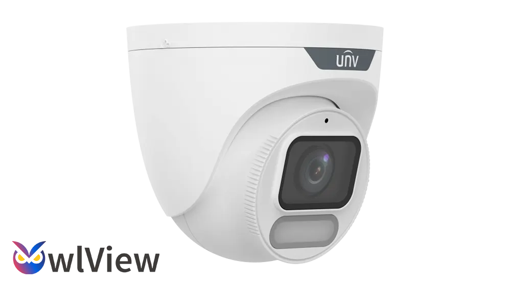 IP კამერა - 8მპ, 2.8მმ, Turret, UMD, Mic, SD, ColorHunter, Wise-ISP, Uniview IPC3628LE-ADF28K-WP